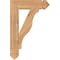 Ekena Millwork Funston Arts & Crafts Smooth Bracket, Western Red Cedar, 3 1/2"W x 16"D x 24"H BKT04X16X24FST03SWR - alternate 3